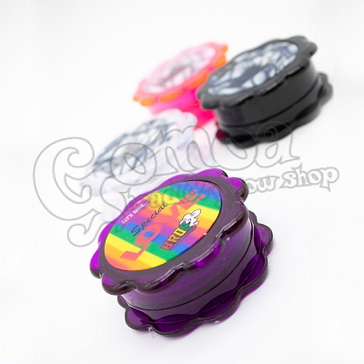 Flower acrylic grinder (3 parts) 2